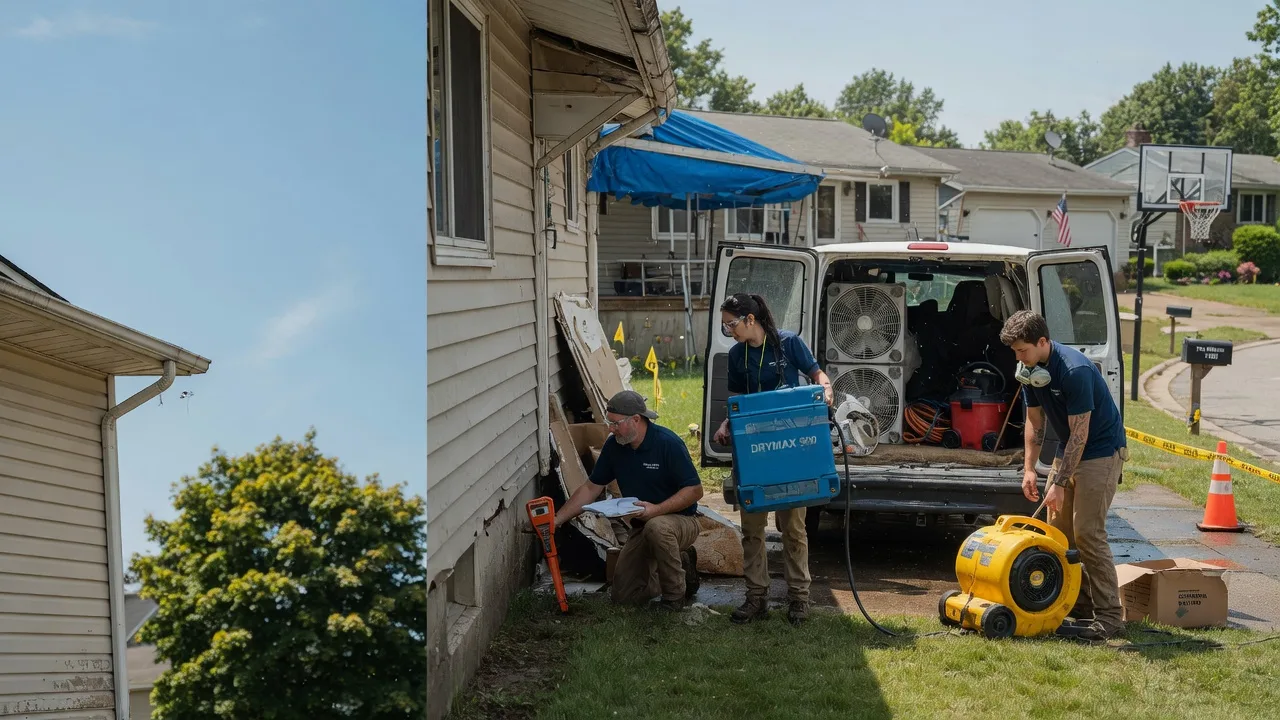 Ceiling Leak Cleanup in Dakota, MN near me